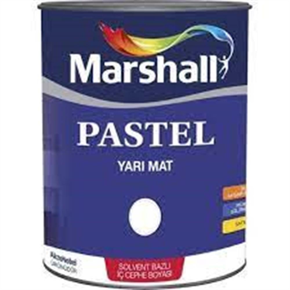 MARSHALLDekorasyon Gereçleri Marshall Pastel Yarı Mat Bm Baz 2.5 Lt.