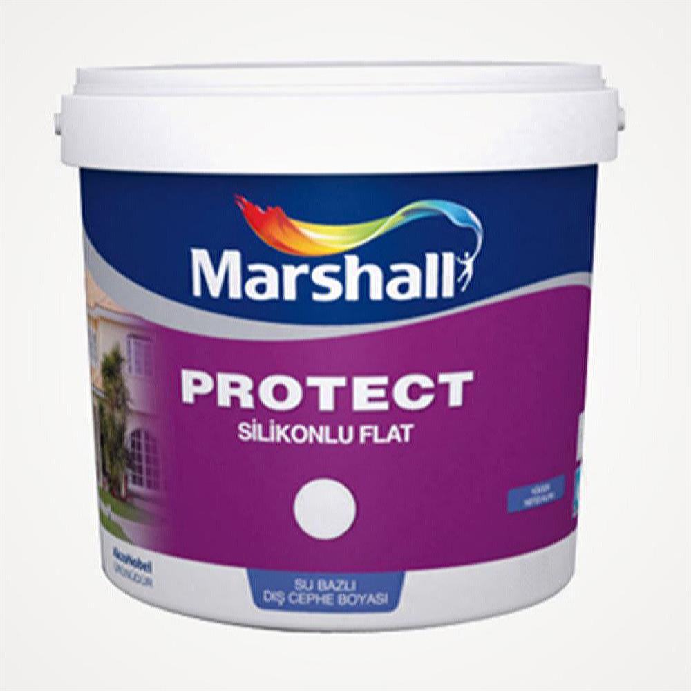 MARSHALLDış Cephe Marshall Protect Silikonlu Flat Bw Baz 7.5 Lt.