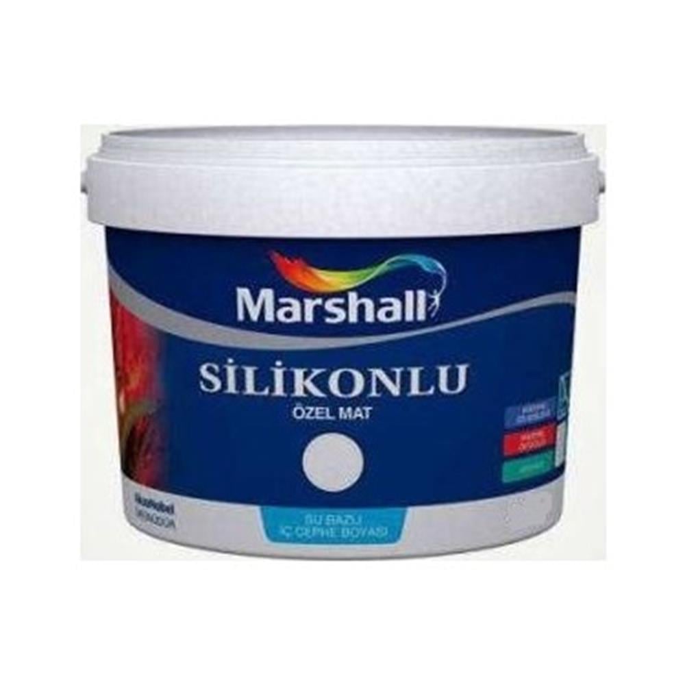 MARSHALLİç Cephe Marshall Silikonlu Özel Mat Bc Baz 1 Lt.