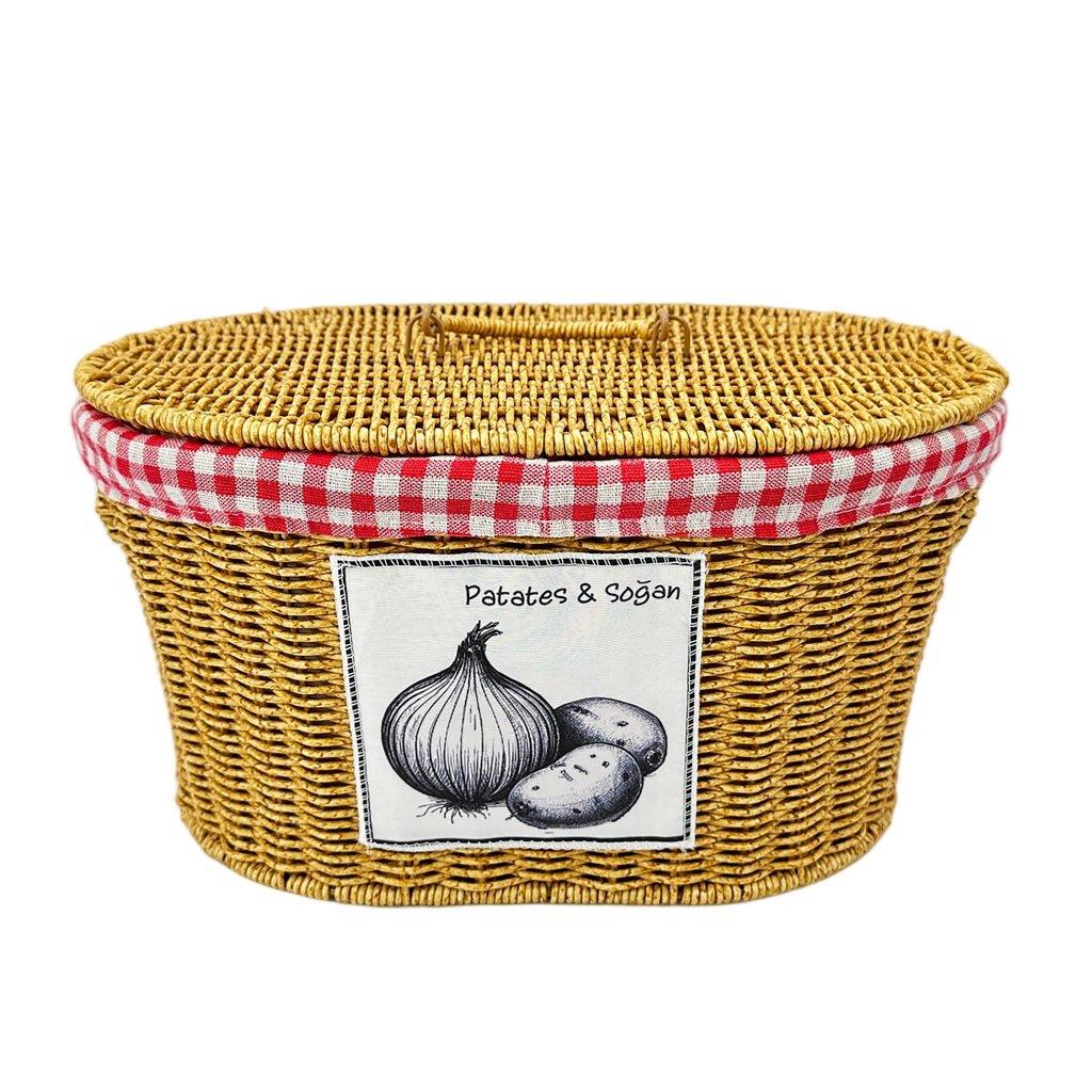 MienOrganizer ve Düzenleyiciler Rattan Sepet