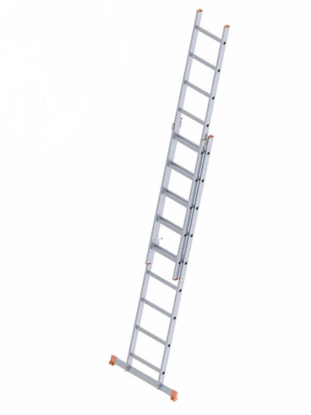 SaraylıMerdivenler Saraylı 2X9 Basamaklı Endüstriyel Merdiven Sürgülü 7209