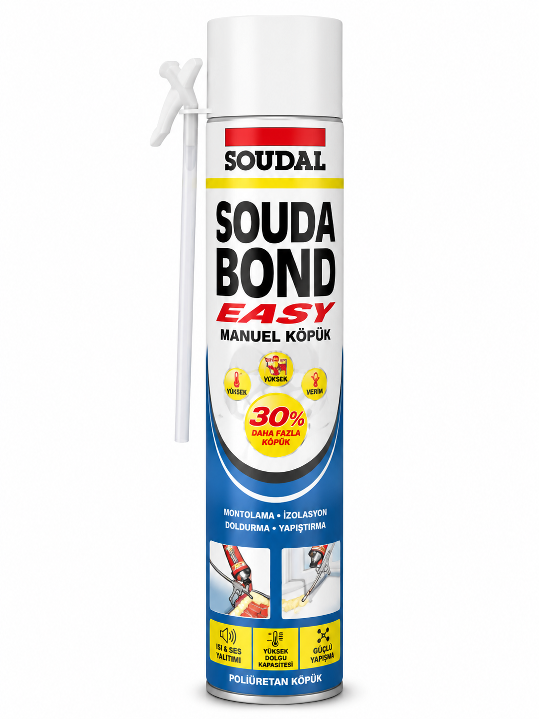 Soudal Soudabond Easy Manuel Mantolama Köpük 750 ML