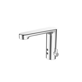 BienBien Bien Sensör Flow Sis Foteselli Lavabo Bataryası Round Çift Su Girişli