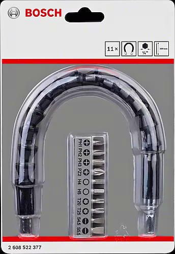 BOSCHBOSCH Bosch 10 Parça Vidalama+Bükülebilir Uzatma Adaptörü 30 Cm