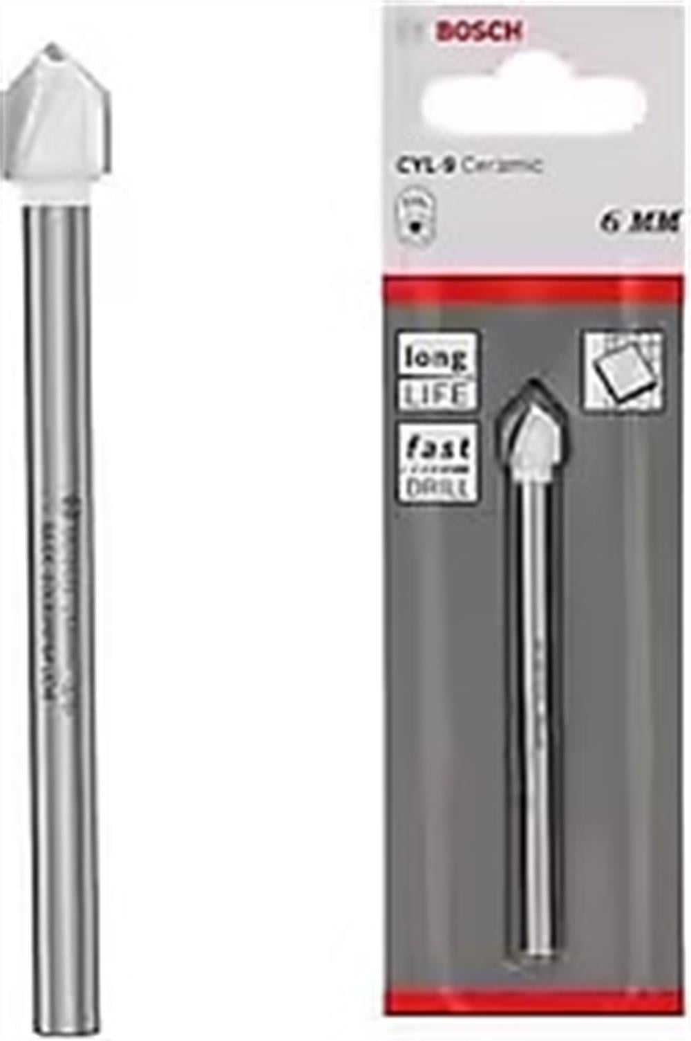 BOSCHHırdavat Malzemeleri Bosch CYL-9 Seramik Delme Ucu 6x80 Mm.