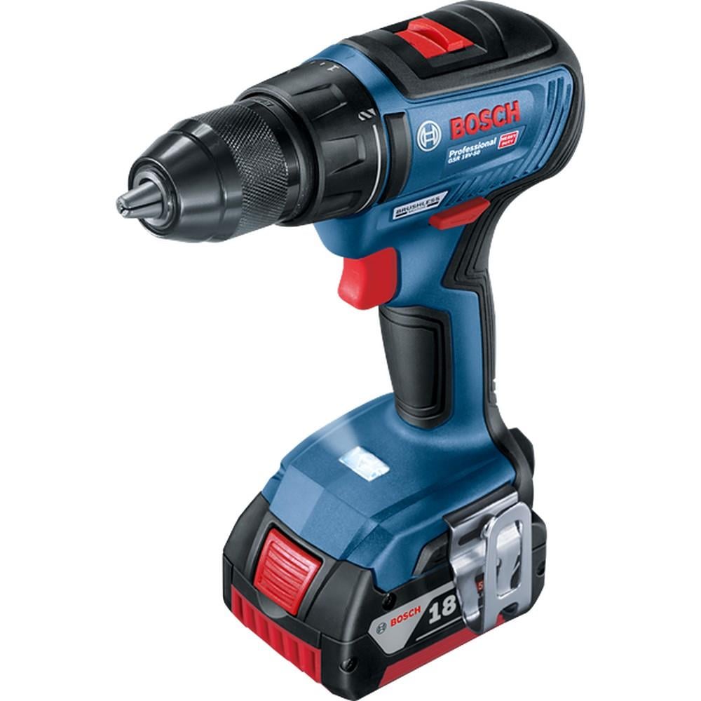 BOSCHMakineler Bosch Gsr 18V-50 Akülü Vidalama Matkap 2Ah.