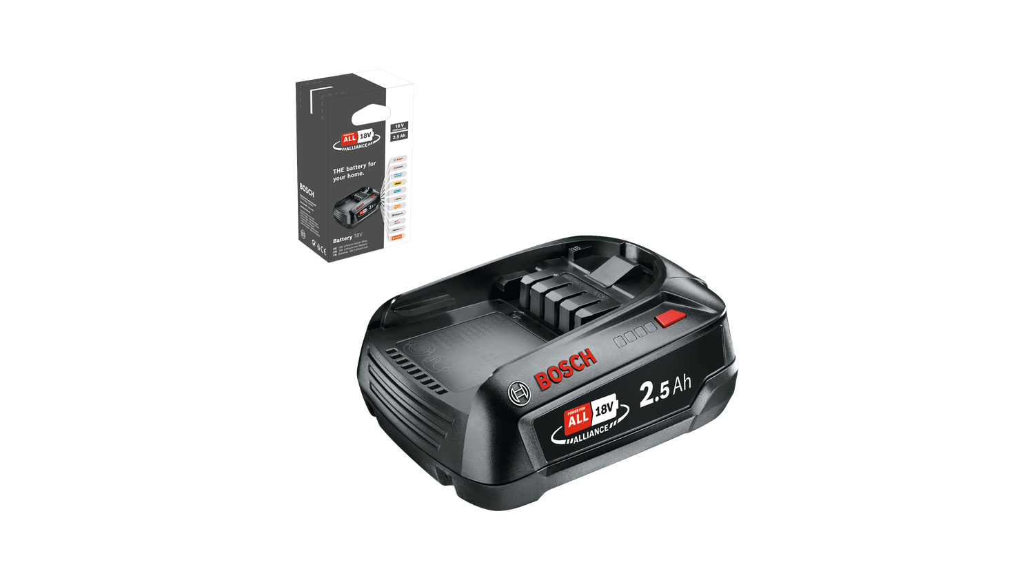 BOSCHBOSCH Bosch PBA W-B 18 V 2.5 Ah Yedek Akü