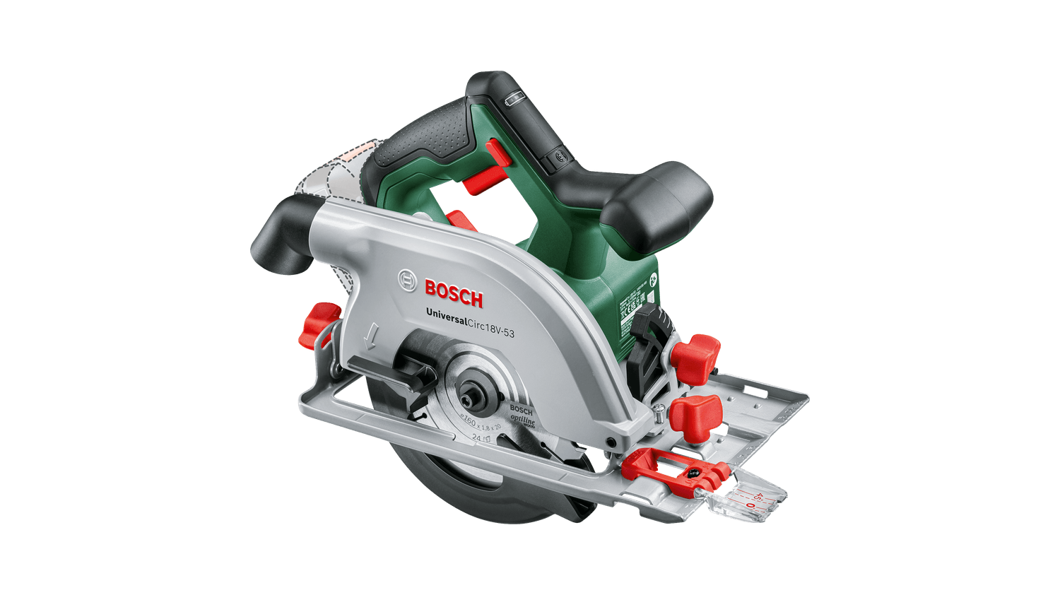 BOSCHBOSCH Bosch UniversalCirc Akülü Daire Testere 18V-53 (Solo)