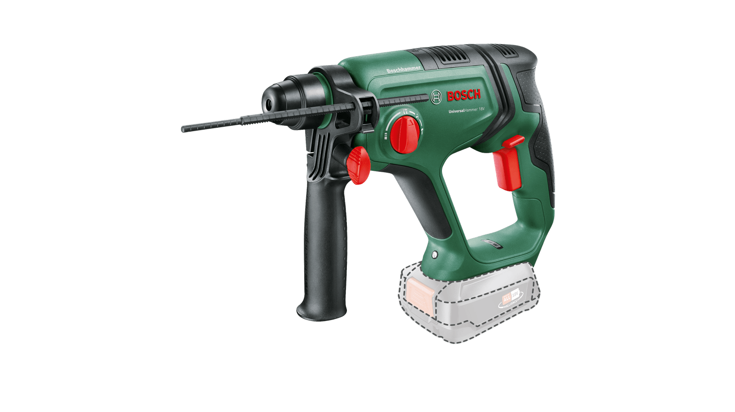 BOSCHBOSCH Bosch UniversalHammer 18V Akülü Kırıcı-Delici (Solo)