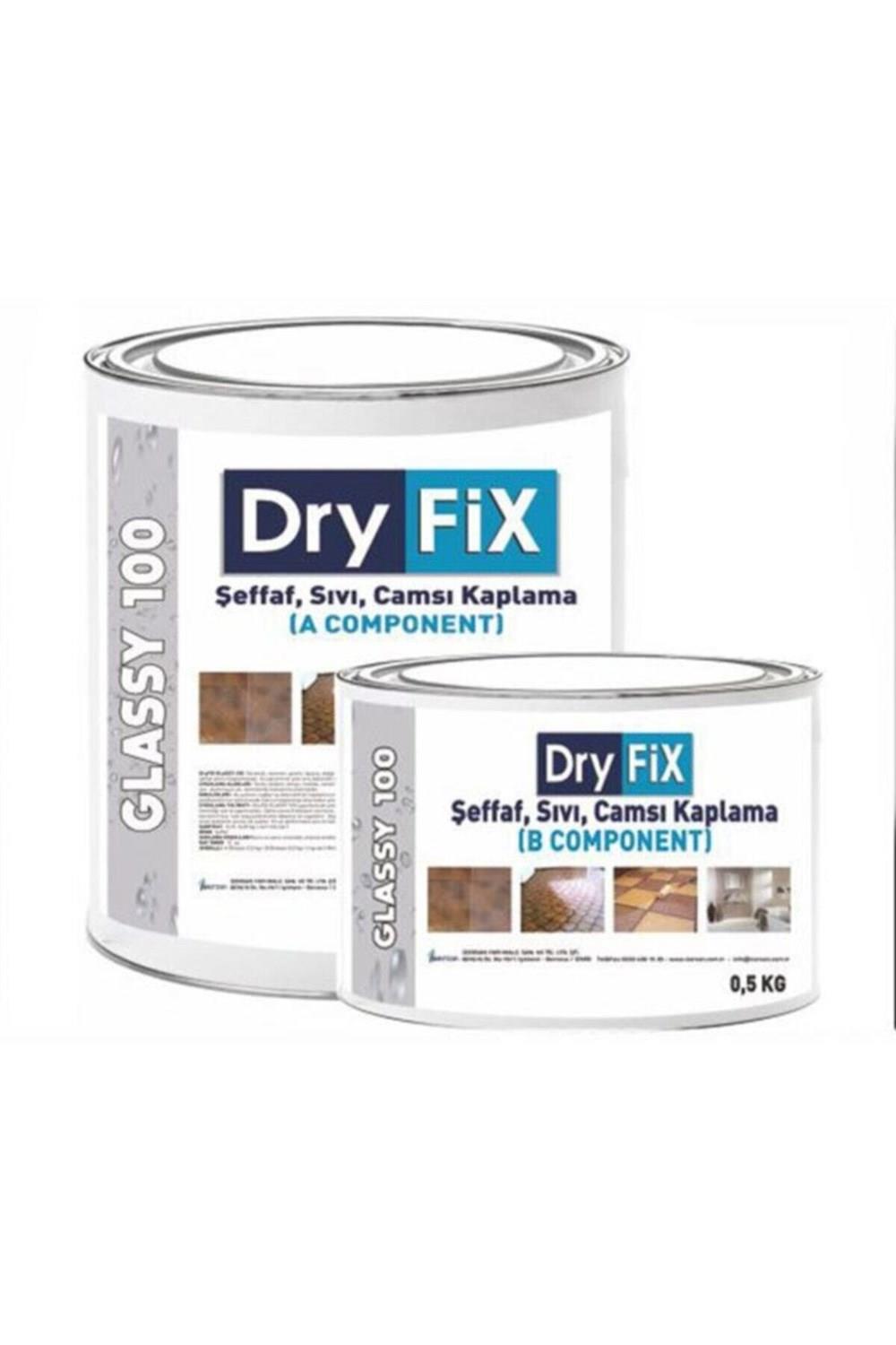 DryfixDekorasyon Gereçleri Dryfix Glassy 100 Sıvı Cam Su Yalıtımı 2 Kg
