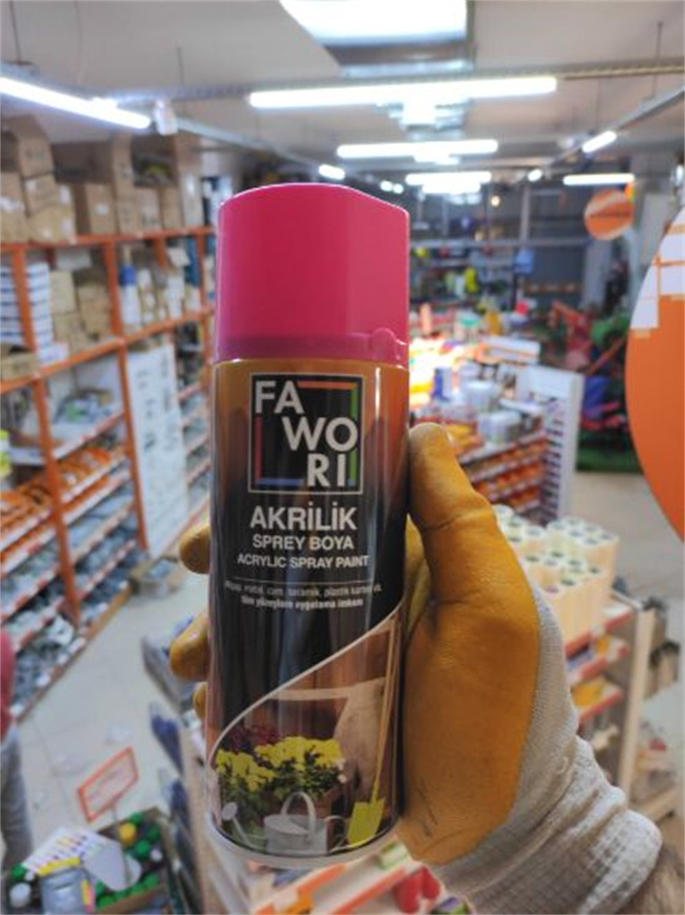 FAWORİSprey Boyalar Fawori Akrilik Sprey Ral 4010 Fuşya 400 Ml.
