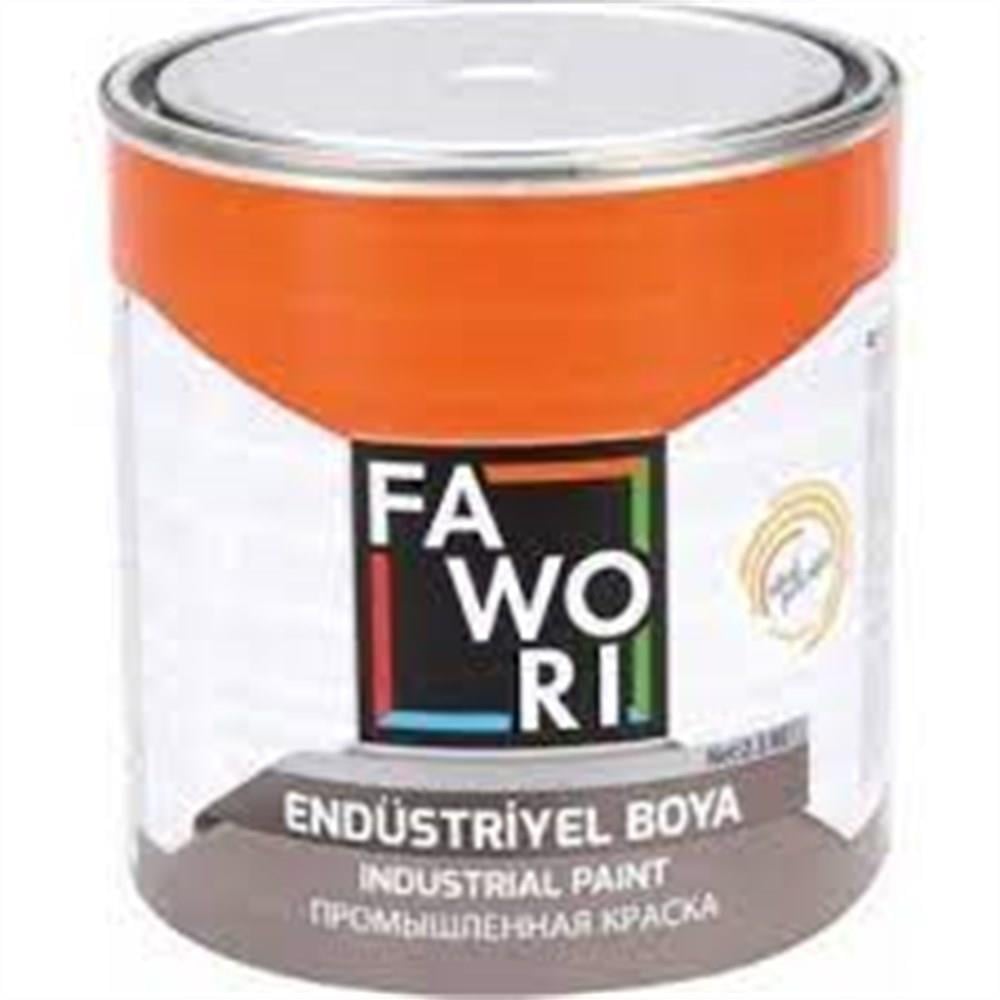 FAWORİİç Cephe Fawori İdeal Parlak Endüstriyel Boya Bayrak Kırmızı 0.75 Kg