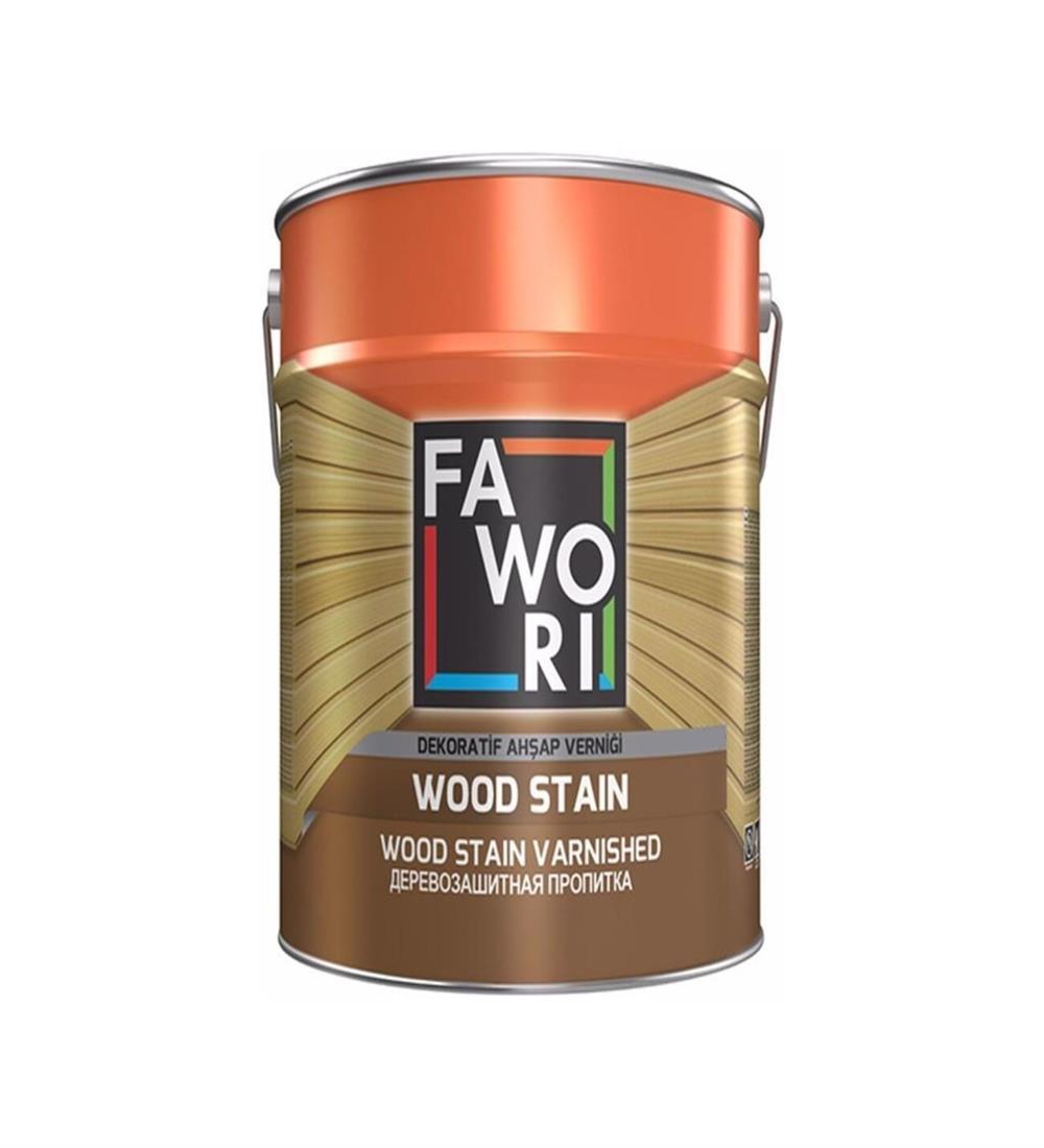 FAWORİVernik ve Koruyucu Boyalar Fawori Wood Stain Açik Meşe 0.75 Lt