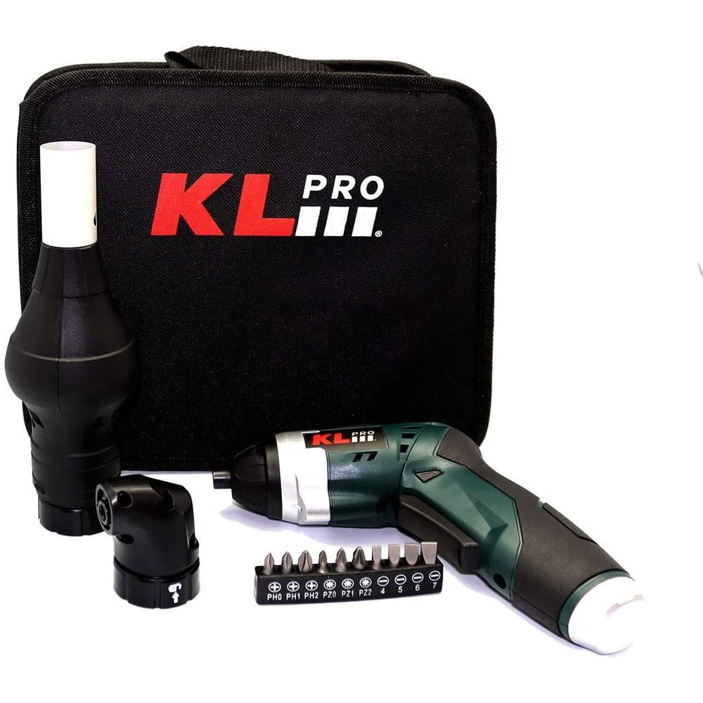 KL ProMatkaplar KLPRO Klnm3413 3.6volt /1,3ah Li-ion Şarjlı Tornavida + Köşe Adaptörü + Barbekü Aparatı