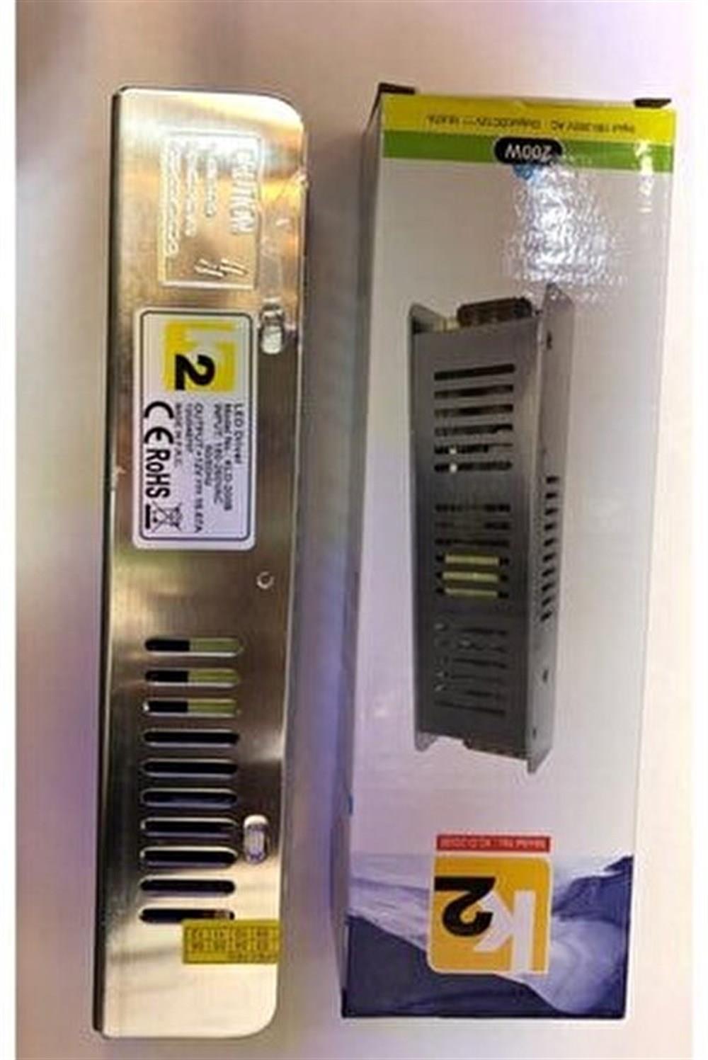 MarkasızFener ve Işıldaklar Led Trafo Slım 200W 16.7A İp20