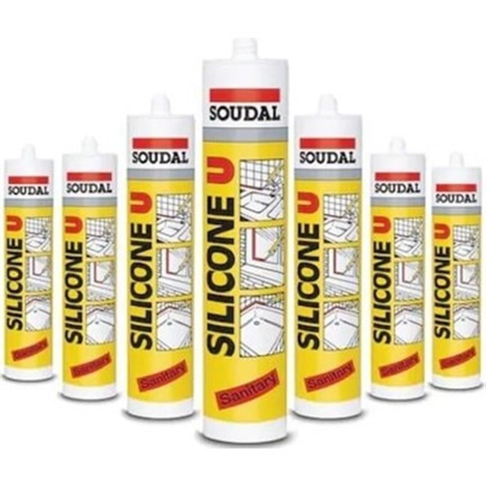 MarkasızHırdavat Soudal Beyaz Silikon 280 Gr.