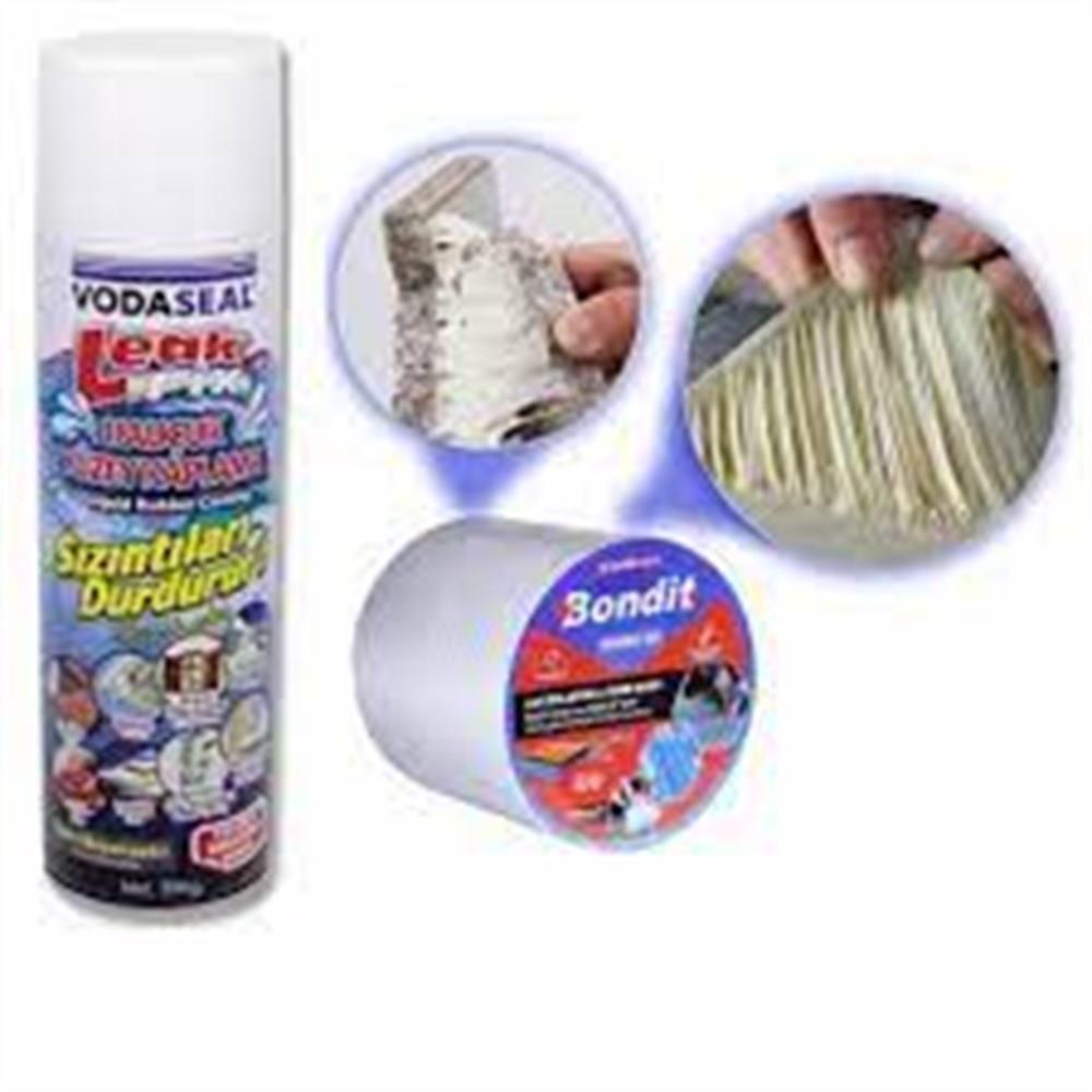 MarkasızSprey Boyalar Vodaseal Leak Fix Kauçuk İzolasyon Spreyi 396 Gr Beyaz