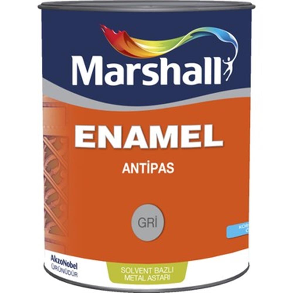 MARSHALLDekorasyon Gereçleri Marshall Enamel Antipas Gri 2.5 Lt