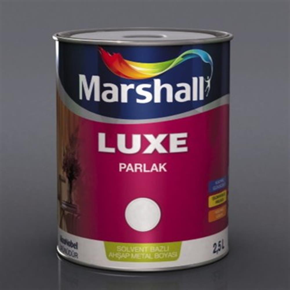 Marshall Luxe Parlak Sentetik Yağlı Boya Bc Baz 2.5 Lt