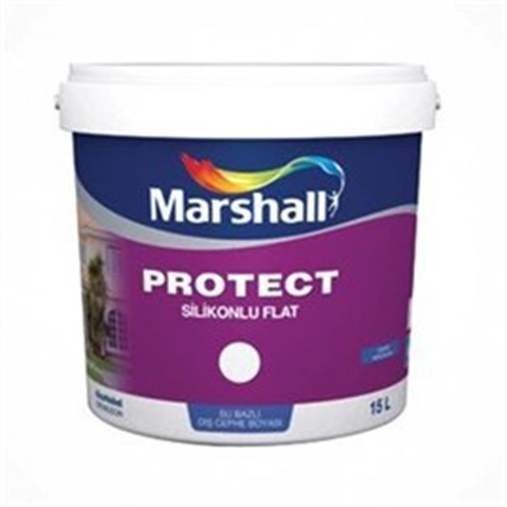MARSHALLDış Cephe Marshall Protect Silikonlu Flat Bm Baz 2.5 Lt