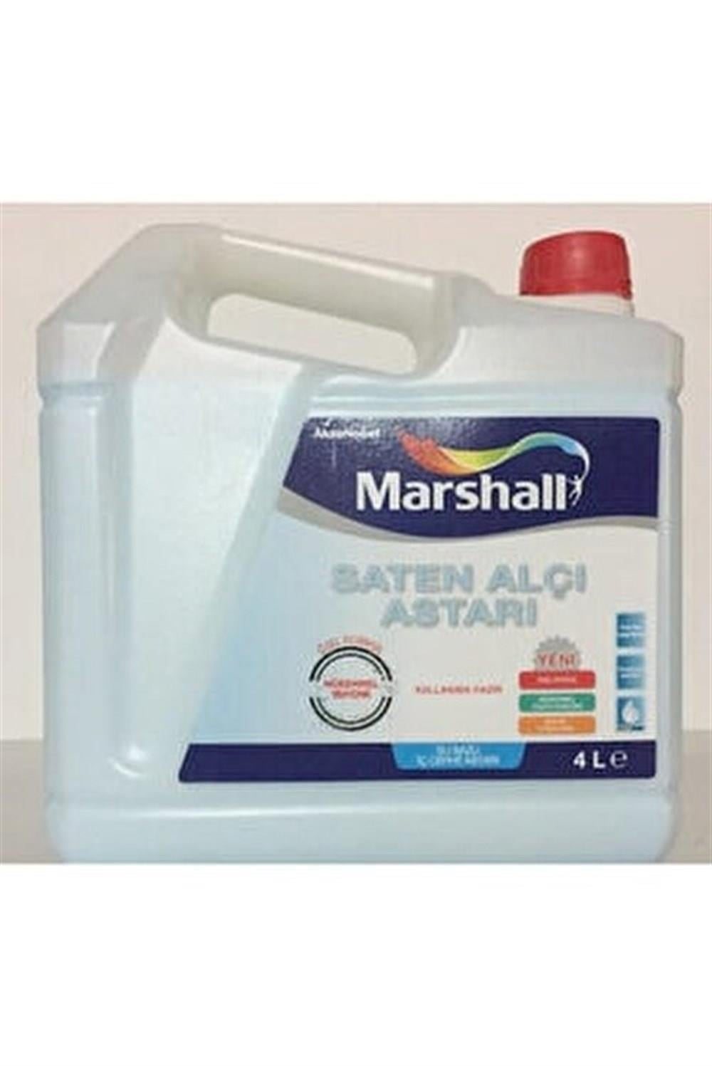 MARSHALLDekorasyon Gereçleri Marshall Saten Alçı Astarı 4 Lt
