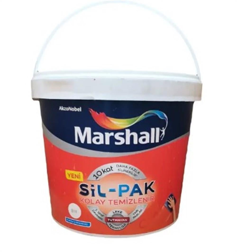 MARSHALLİç Cephe Marshall Sil-Pak İç Cephe Boyası Bw Baz 2.5 Lt