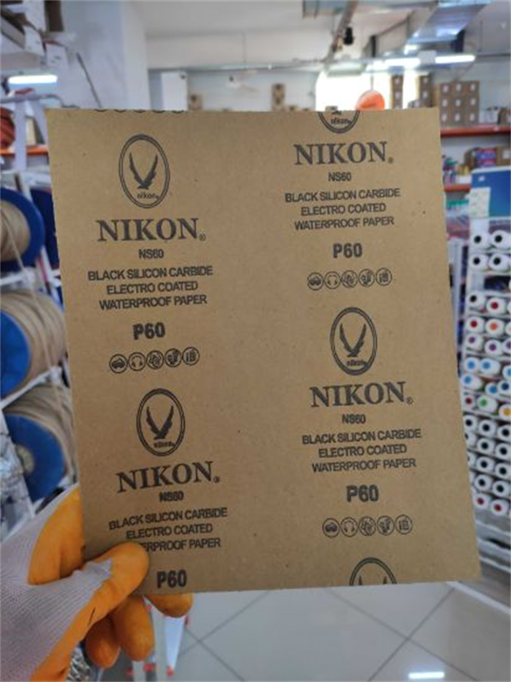 NİKONElektrikli Zımpara Nikon Su Zımparası 60 Kum