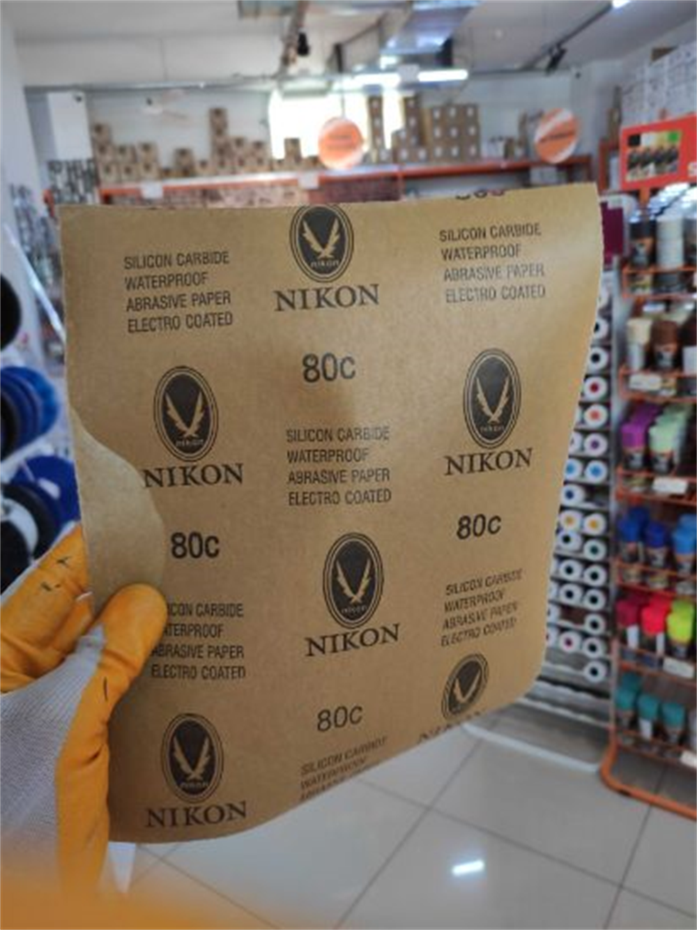NİKONElektrikli Zımpara Nikon Su Zımparası 80 Kum