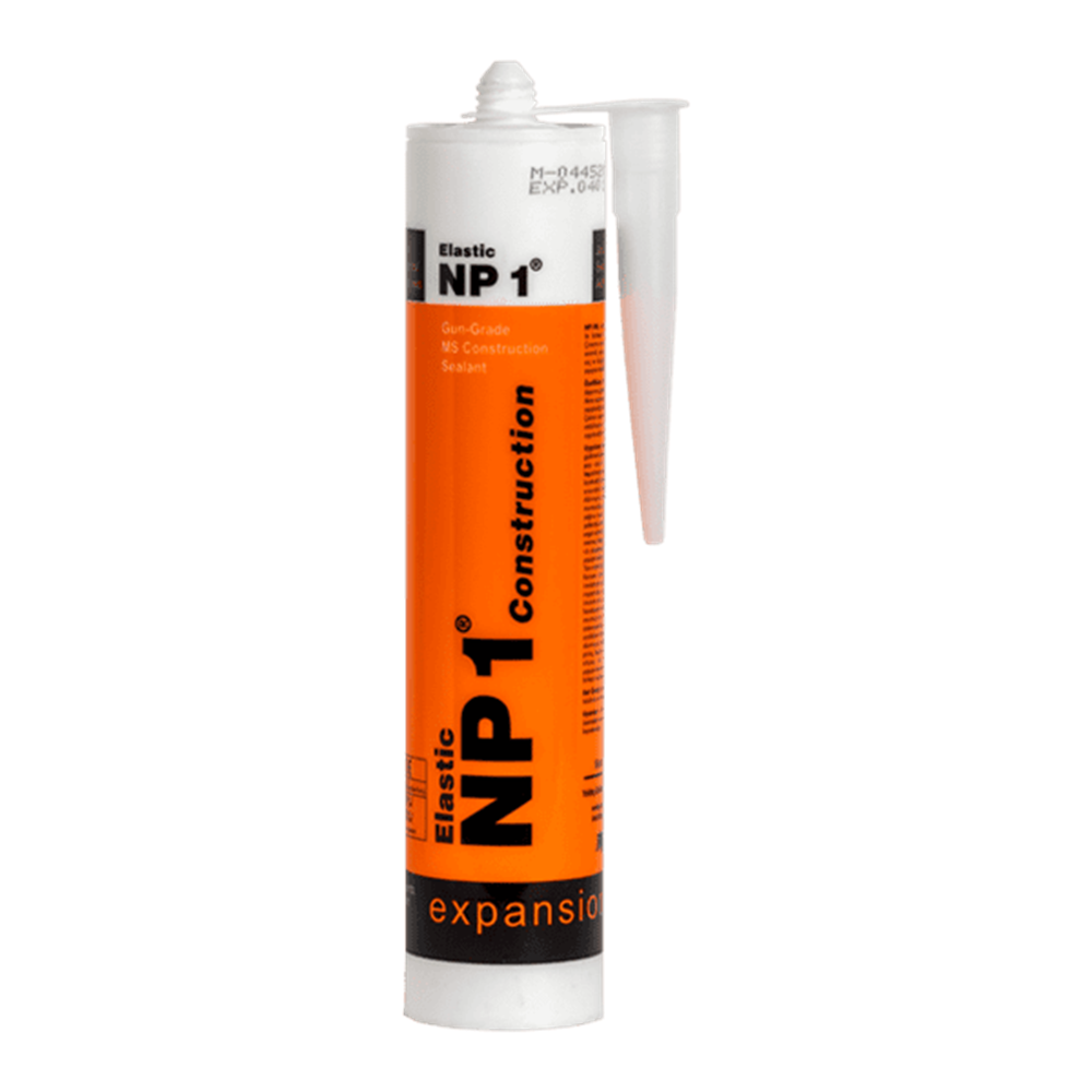 Np1Silikon-Mastik ve İzolasyon Bantları Np1 Polimer Kartuş Alü. Gri 290 Ml.
