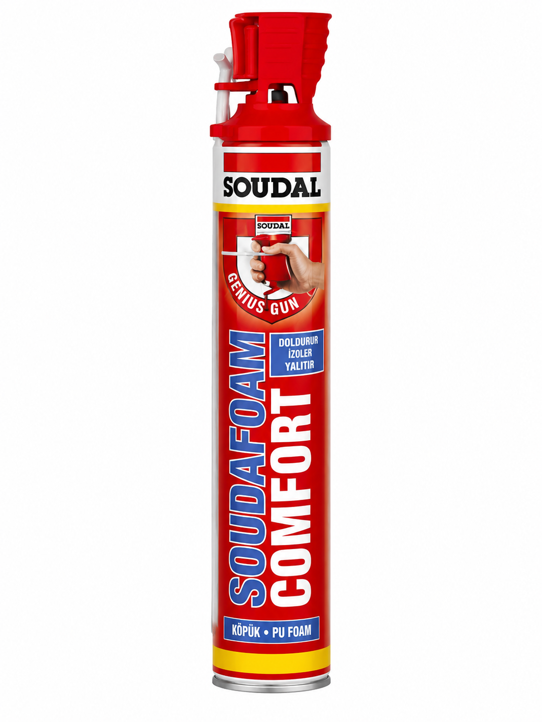 Soudal Comfort Köpük 750 ML Poliüretan Montaj Köpüğü