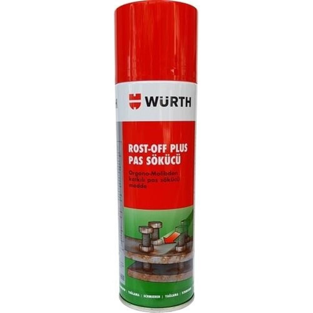 WÜRTHSilikon-Mastik ve İzolasyon Bantları Würth Pas Sökücü Sprey Plus 400 Ml.