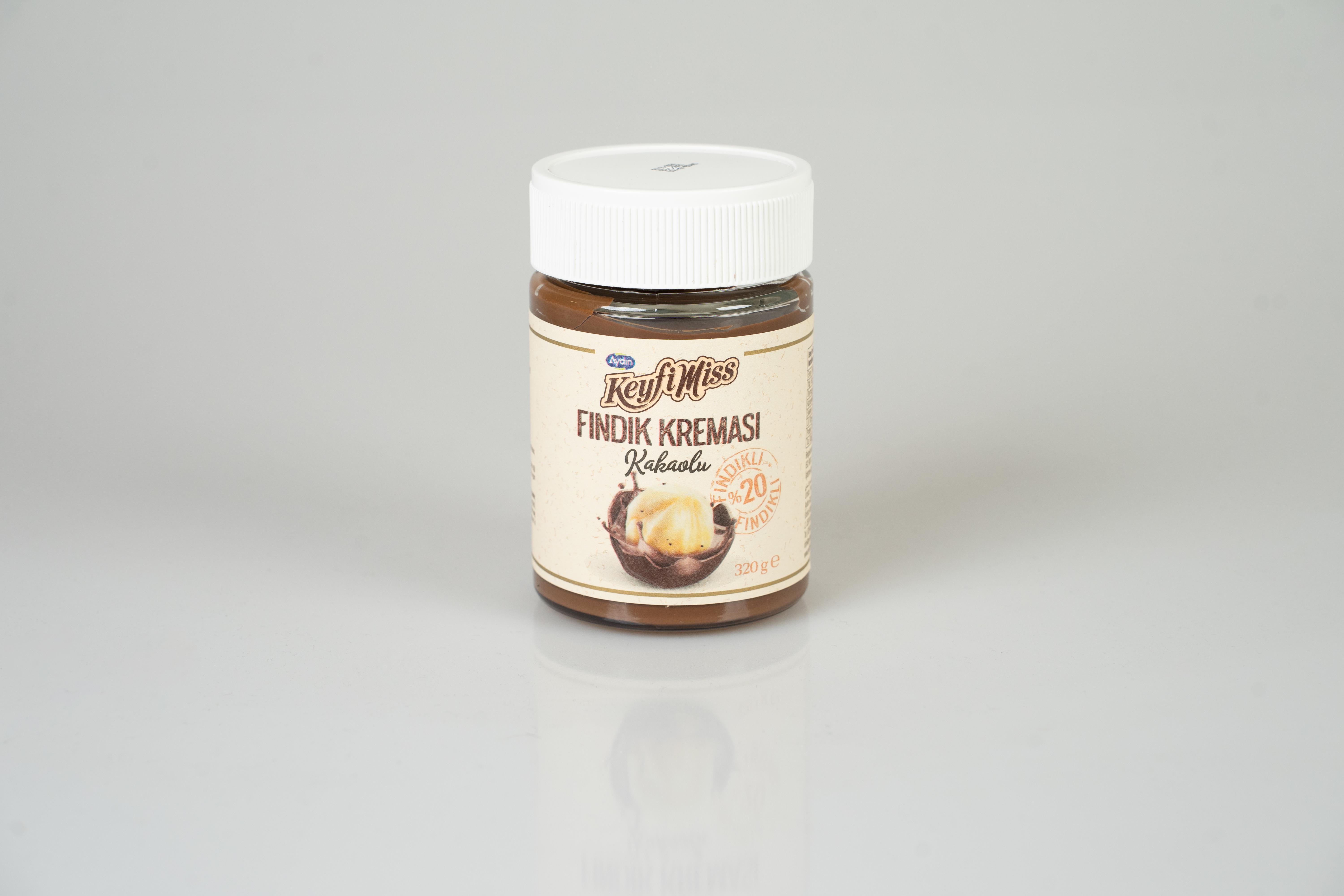 Aydın Kuruyemiş %20 Fındık Kreması Kakaolu 320 GR