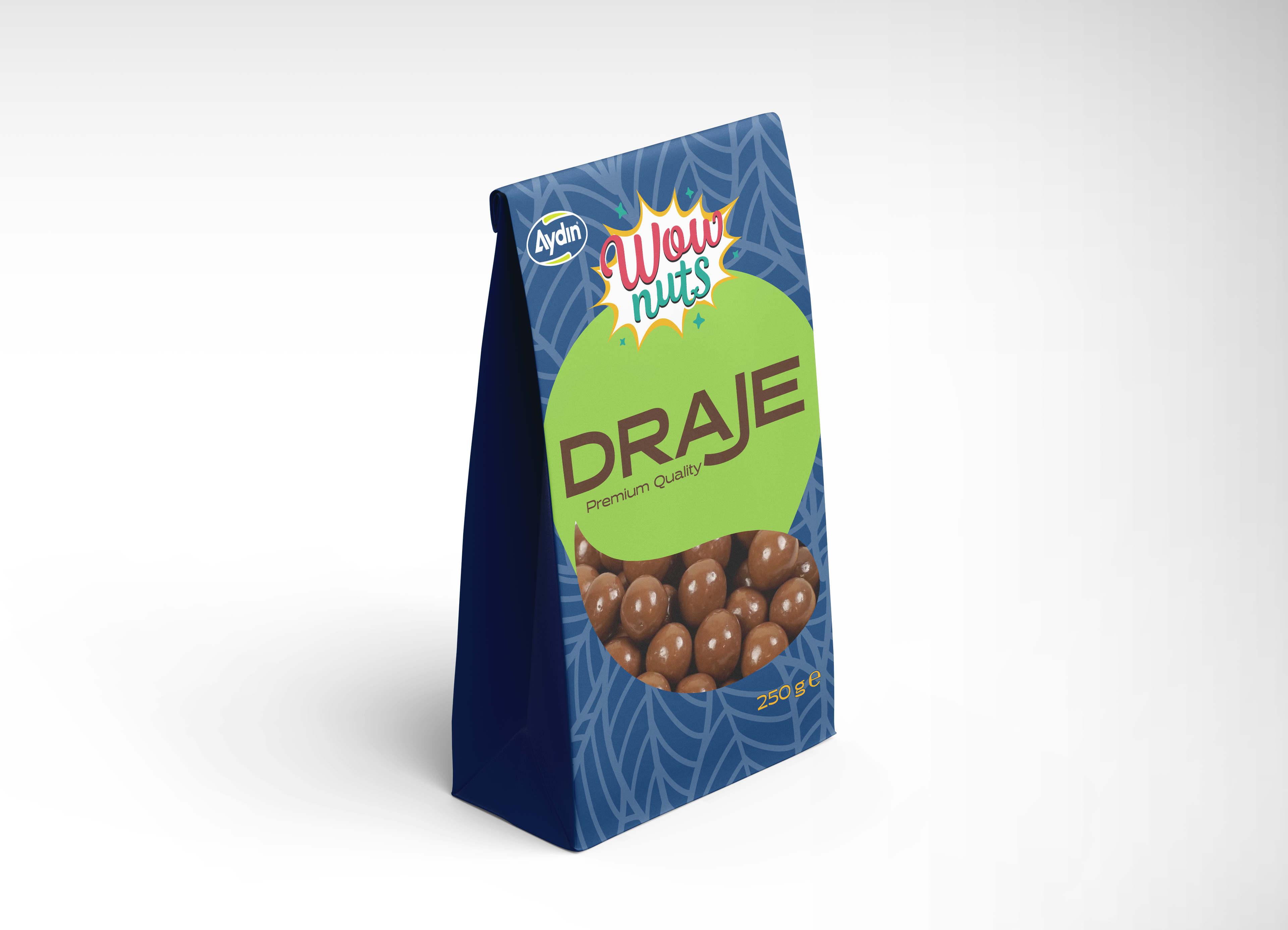 Aydın Kuruyemiş Sütlü Çikolata Kaplı Fındık Draje 250 Gr