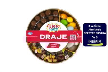 Aydın Kuruyemiş Çikolatalı Mix Karışık Draje 300 GR