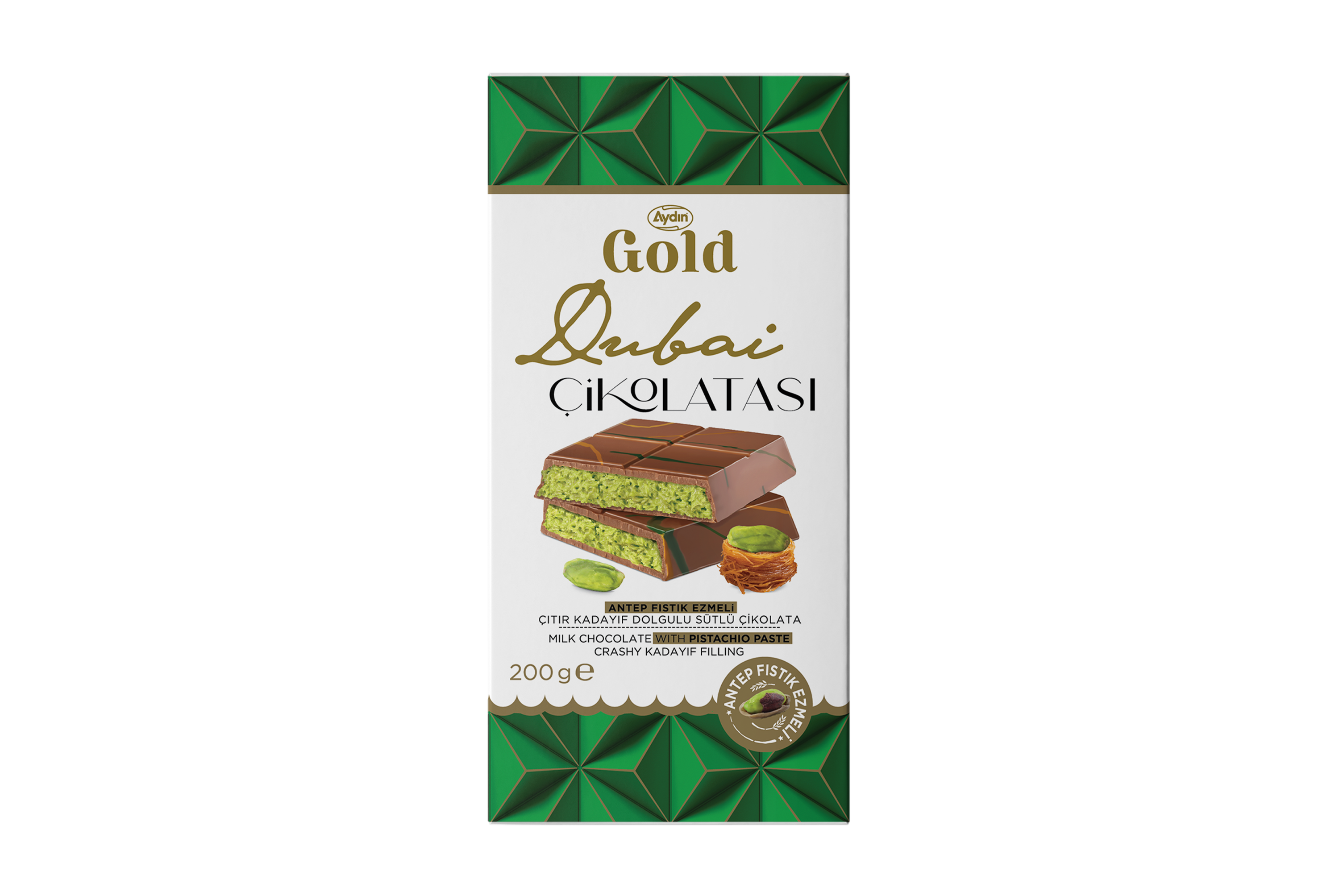  Dubai Çikolatası Fıstık Ezmeli ( 200 GR.)