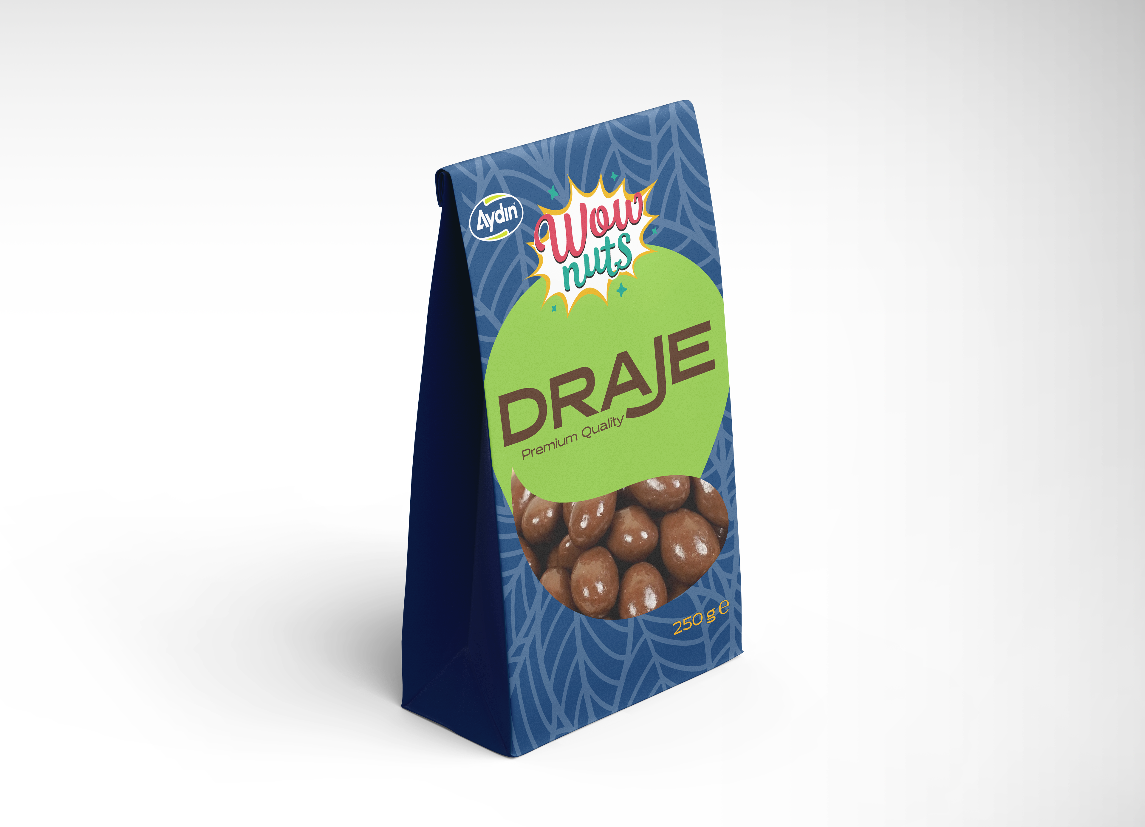 Aydın Kuruyemiş Sütlü Çikolata Kaplı Badem Draje 250 Gr