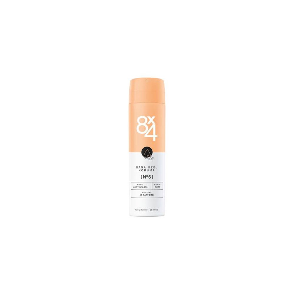 8x4 Deo Sprey 150 Ml Y No 6 Kdn Juıcy Splash