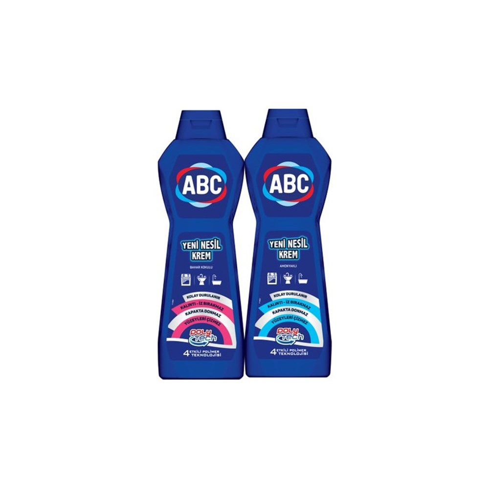 Abc Sıvı Krem 2'li Y. Nesil Amonyaklı 750 Ml+bahar 750 Ml
