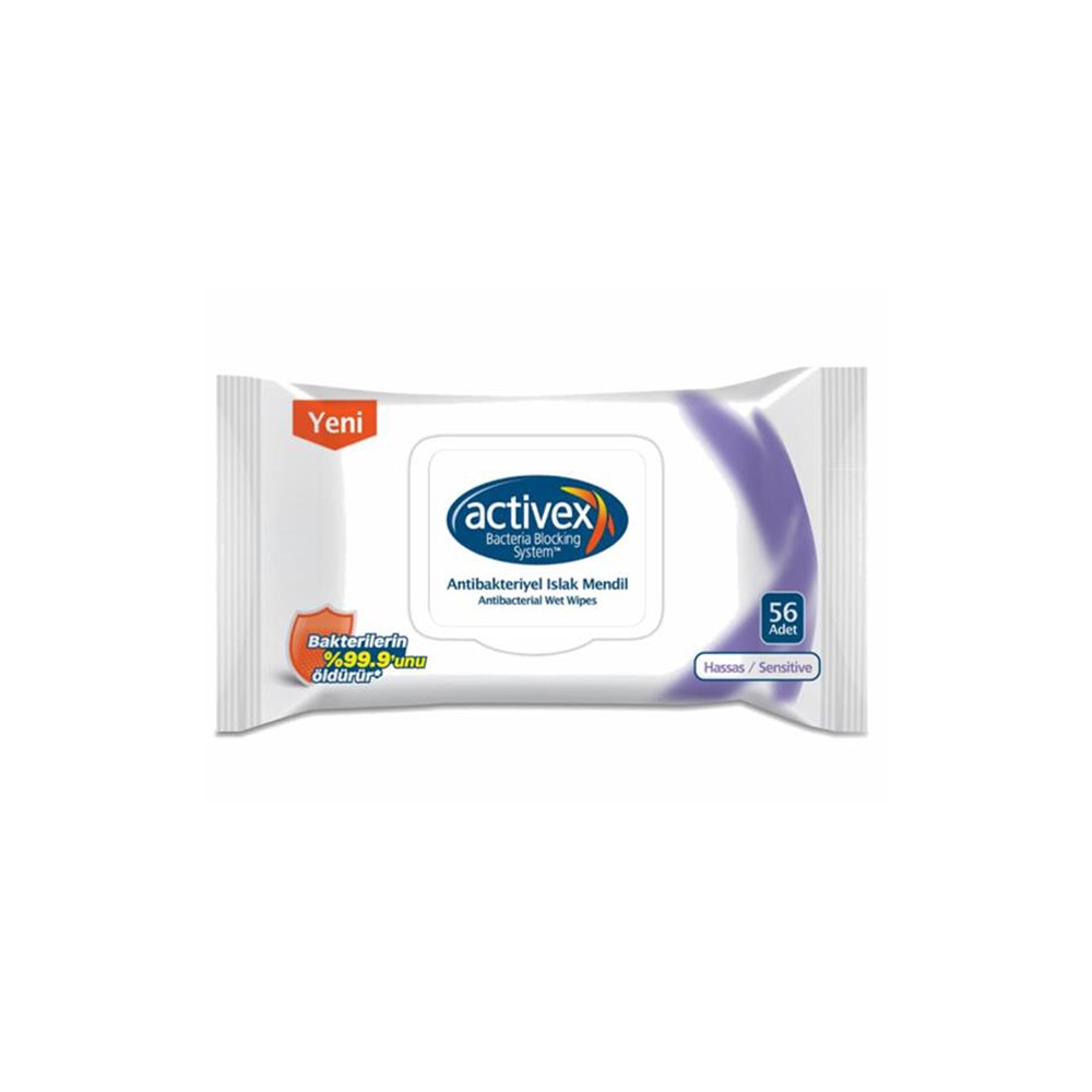 Activex Islak Havlu 56'lı Hassas Sensitive
