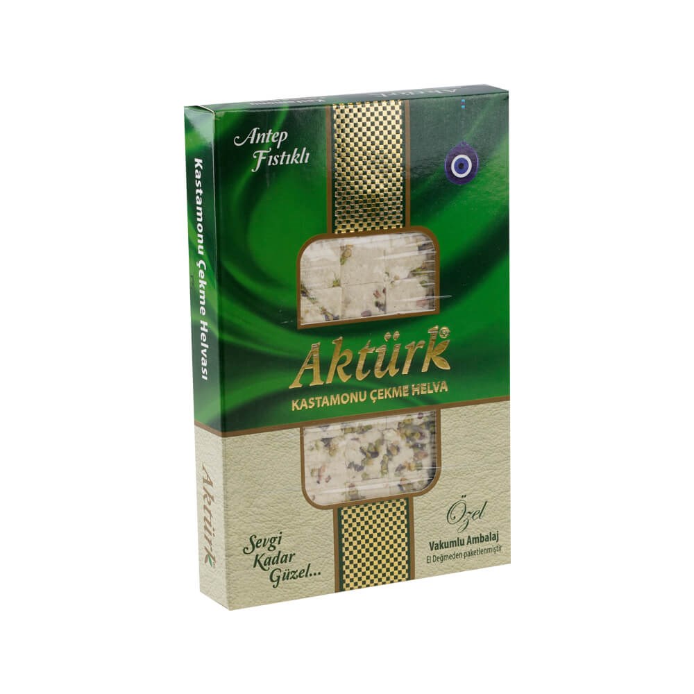 Aktürk Çekme Helva 250 Gr Antep Fıstıklı