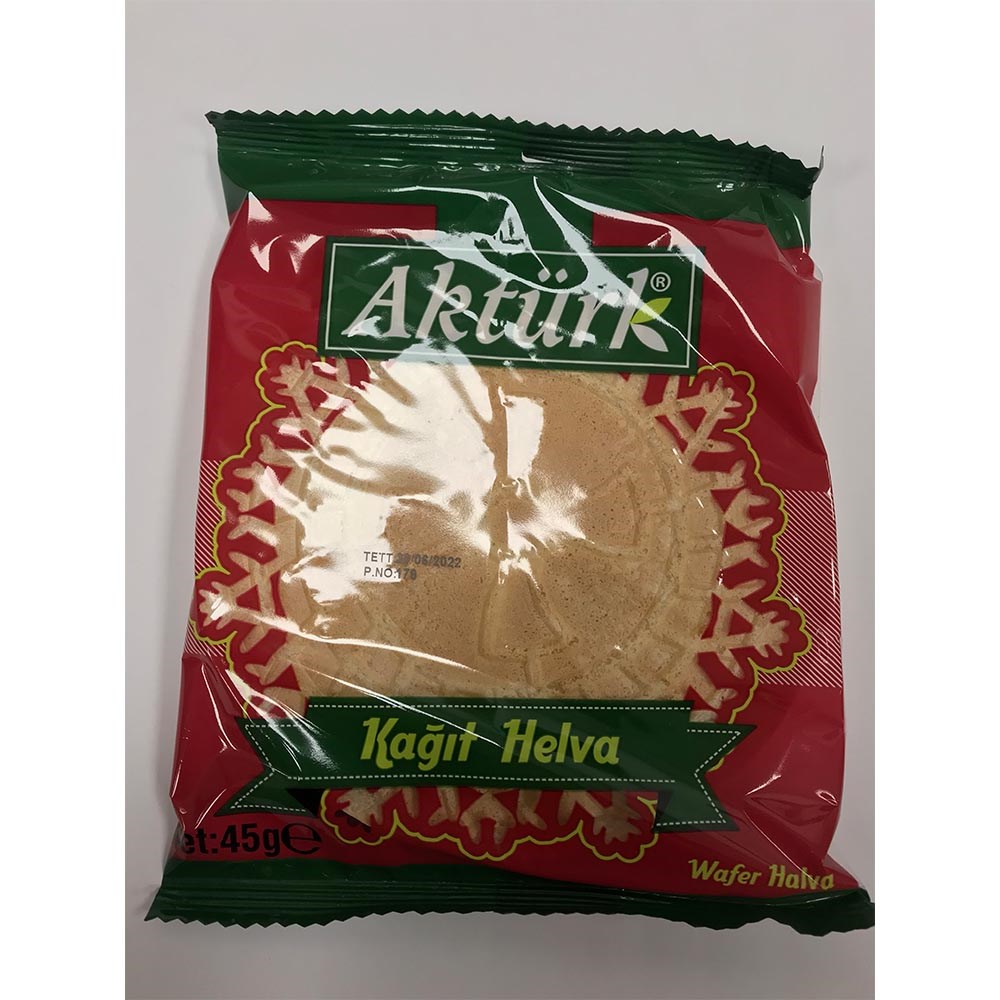 Aktürk Kağıt Helva 45 Gr