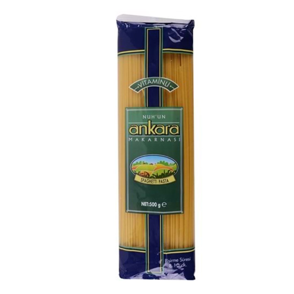 Ankara Makarna Vit.500 Gr Çubuk