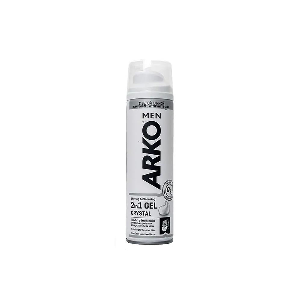 Arko Tıraş Jeli 200 Ml 2ın1 Crystal