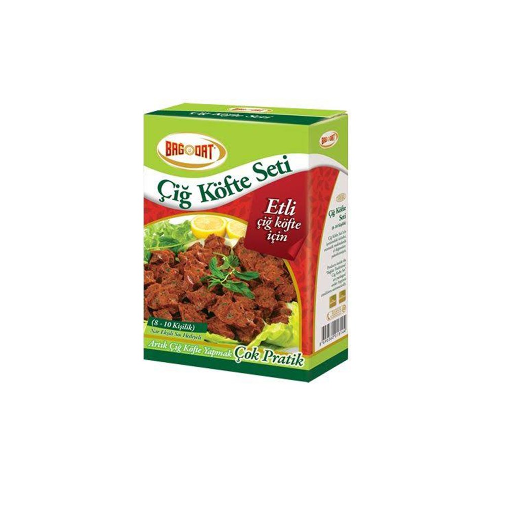 Bağdat Çiğ Köfte Seti 611 Gr Etli