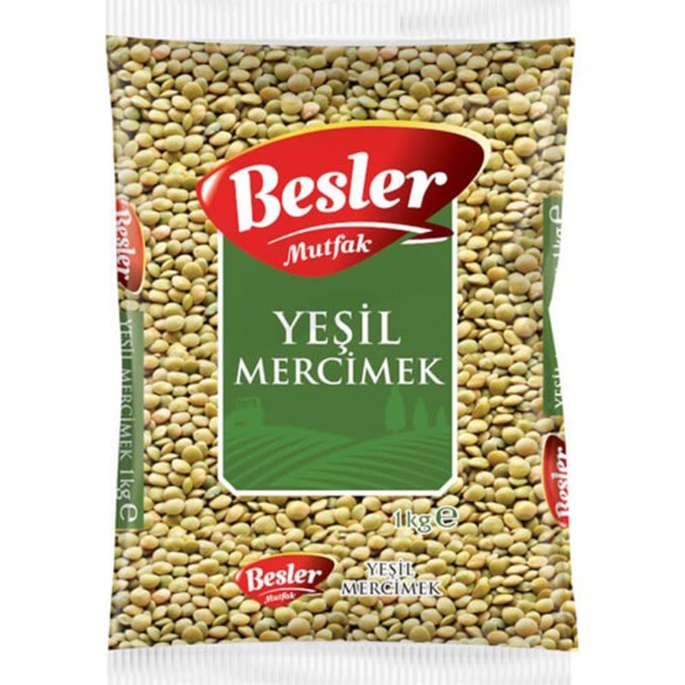 Besler Yeşil Mercimek 1 Kg