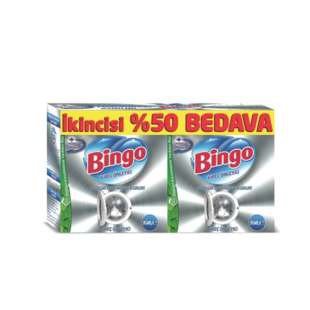 Bingo Kireç Sökücü 500+500 2.si % 50 Bedava