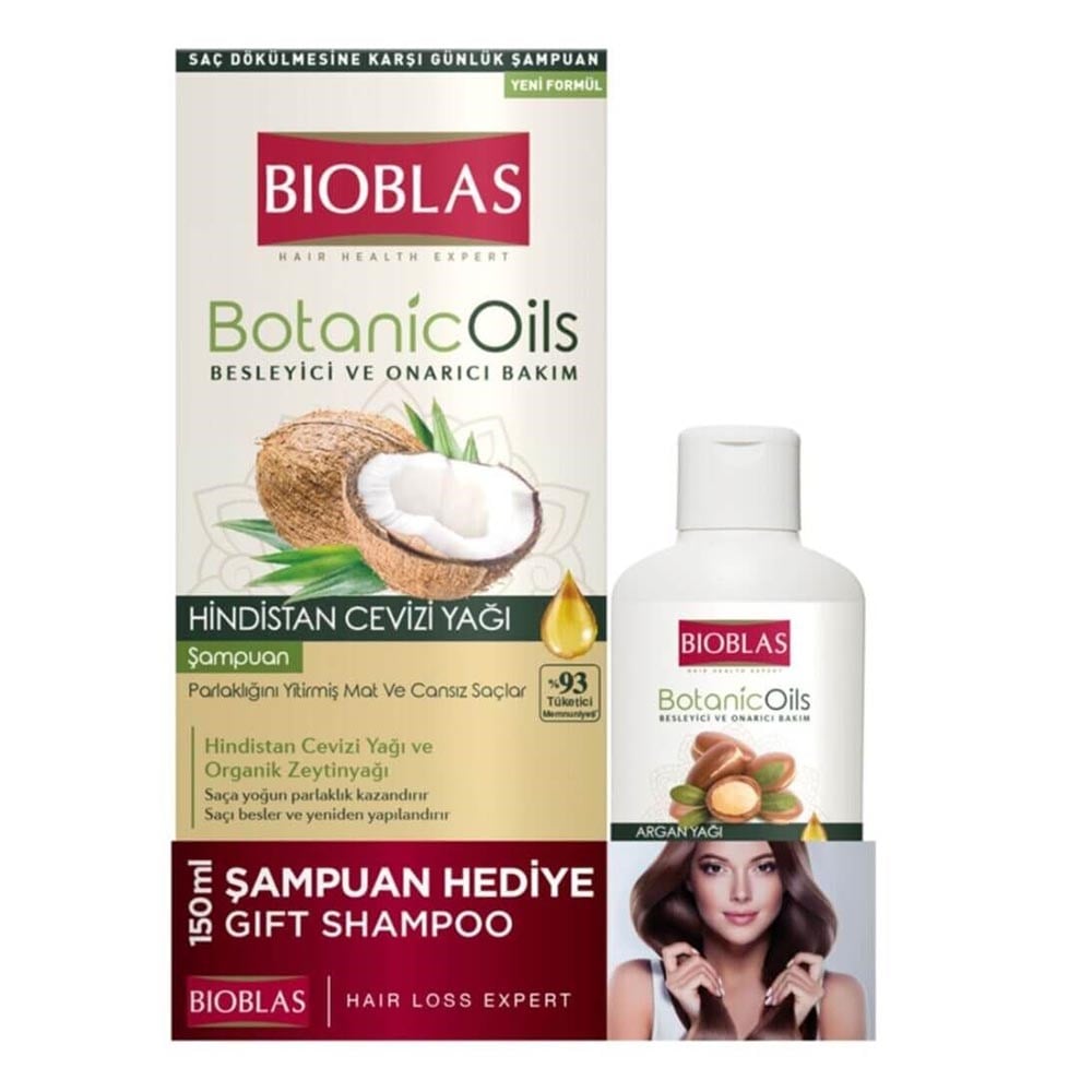 Bıoblas Şampuan 360 Ml H.cevizi Yağı + 150 Ml Şamp. Hediye