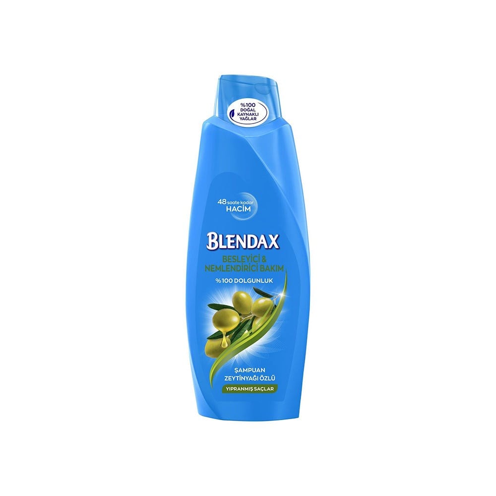 Blendax Şampuan 550 Ml Yıpranmış Saçlar Zeytinyağlı