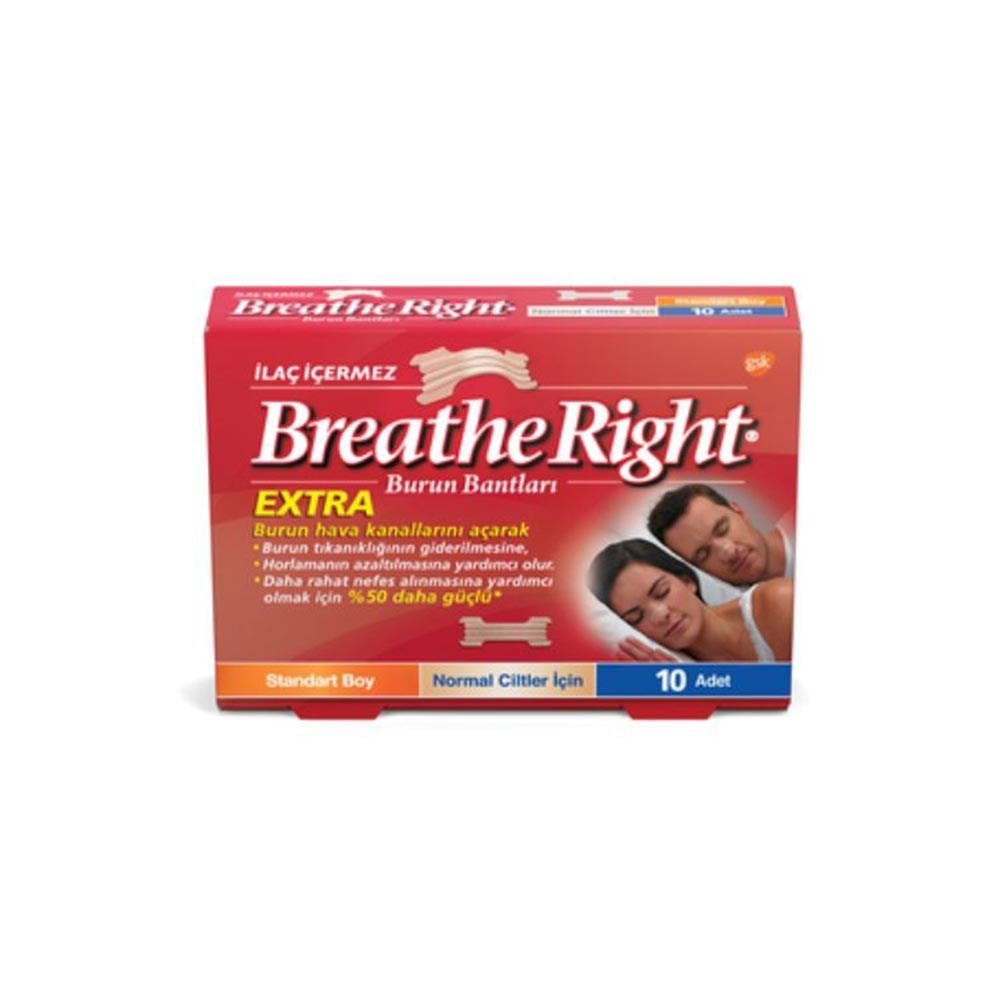 Breathe Right Burun Bantı Extra 10'lu