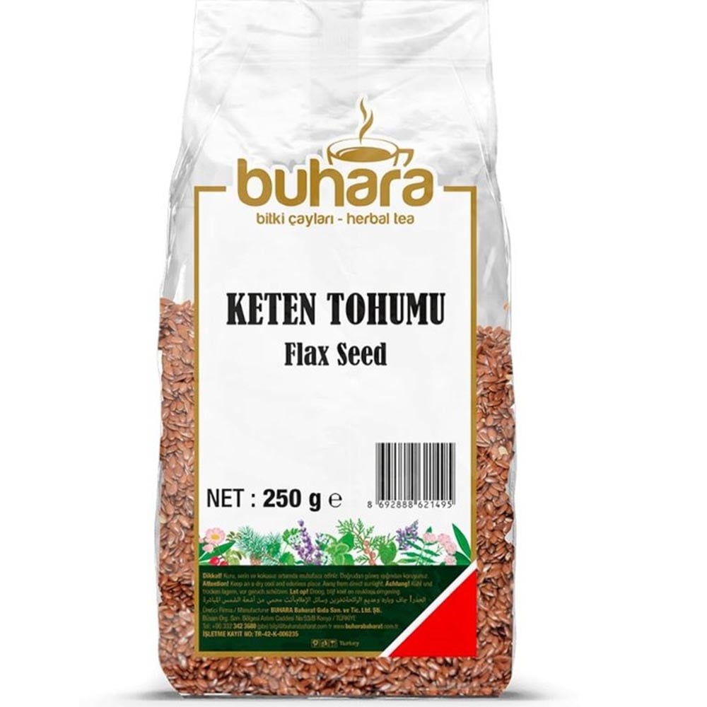 Buhara Bitki Çayı Keten Tohumu 250 Gr